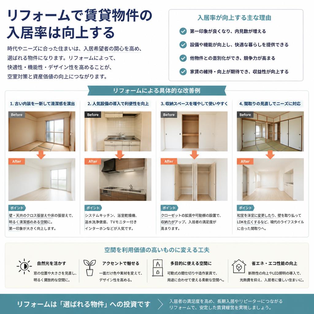入居率向上につながるポイント