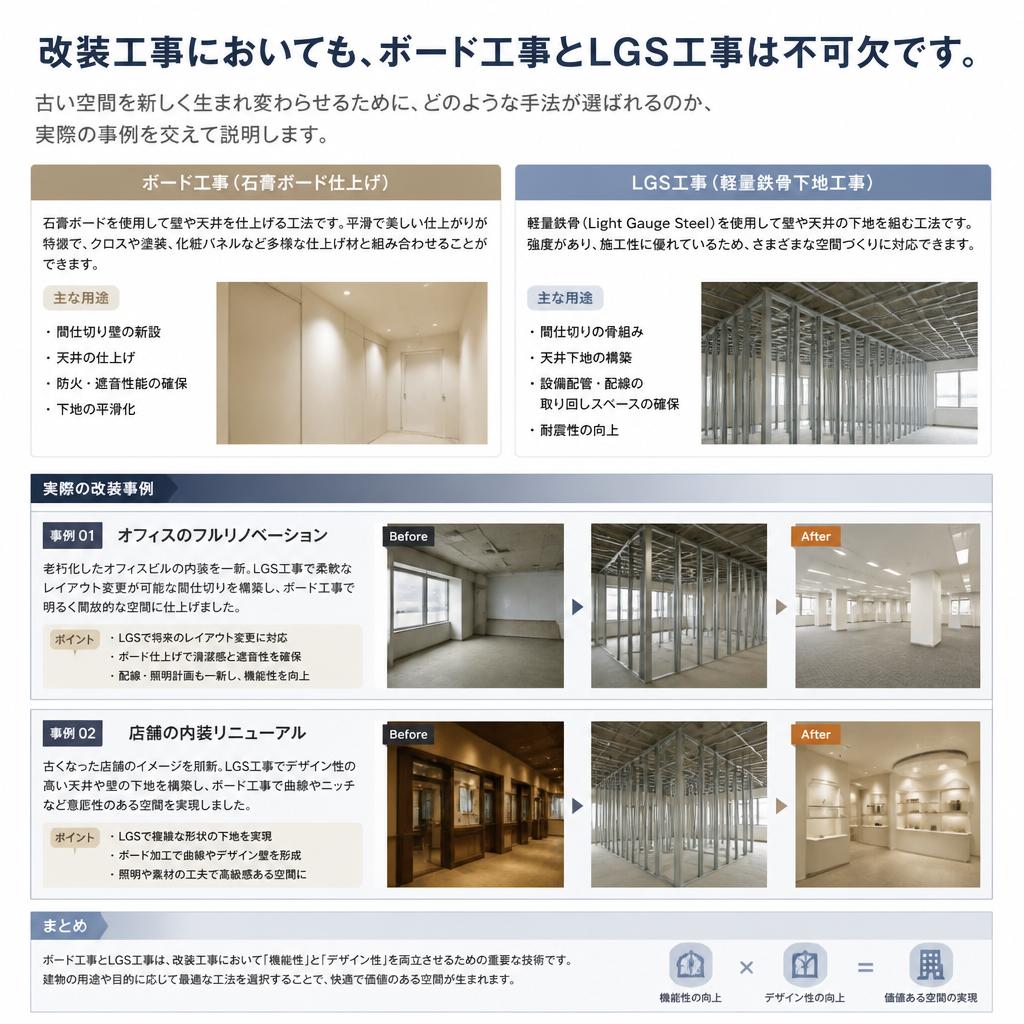 改装プロジェクトでの活用事例