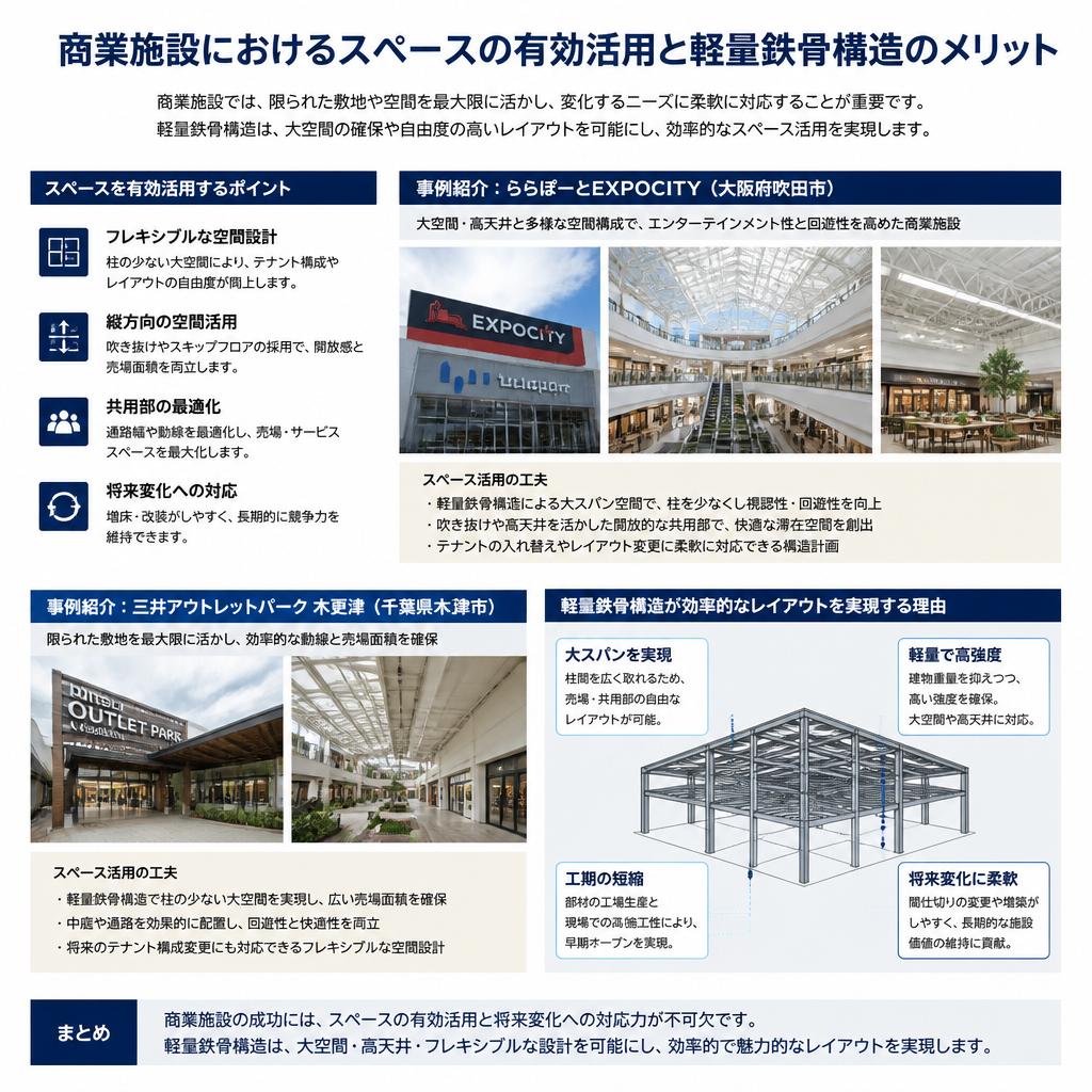 効率的なスペース活用の技術