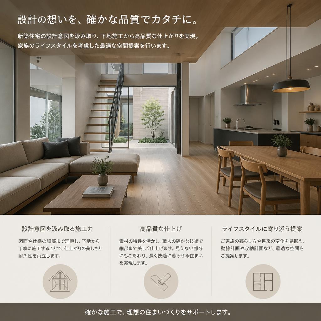新築住宅に与える影響