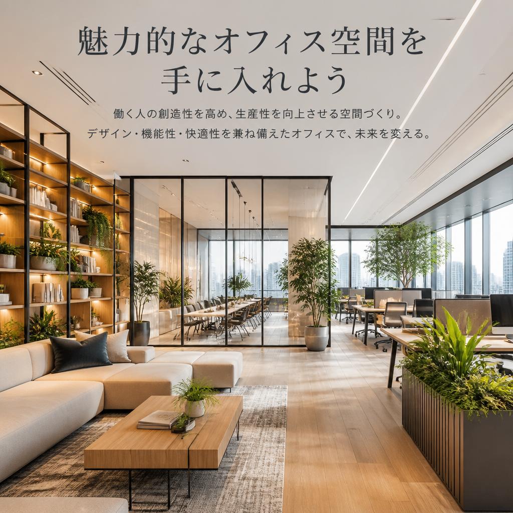 魅力的なオフィス空間を手に入れよう