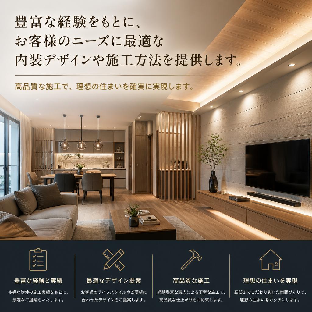 4. 私たちの強み：高精度な施工と提案力